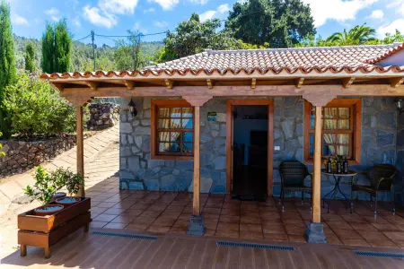 Villa avec vue sur mer à Tijarafe, piscine privée. - Photo 7