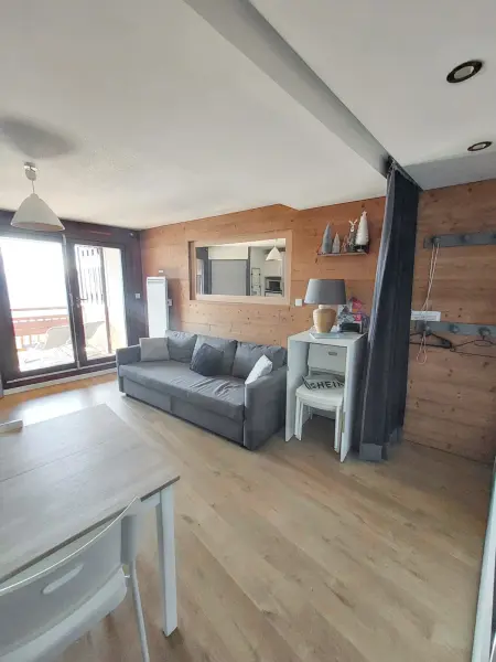 Appartement cosy à L'Alpe d'Huez 27 m² avec vue montagne - Photo 3