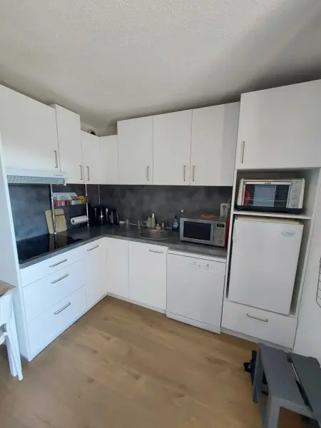 Appartement cosy à L'Alpe d'Huez 27 m² avec vue montagne - Photo 11
