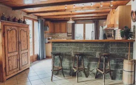 Maison accueillante avec vue sur montagnes à Villarembert - Photo 2