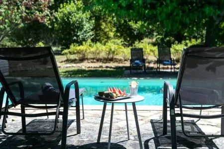 Villa Les Saffres, Somptueux Mas &agrave; Malaucene, Maisons & Villas pour 12 Personnes - Photo 12