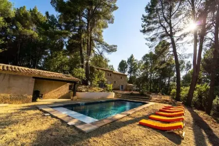Maison Avec Vue Et Piscine Chauff&eacute;e &agrave; Roussillon, Maisons & Villas pour 6 Personnes - Photo 1