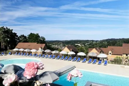Résidence Odalys Les Coteaux de Sarlat, Maisonnette 2 Piטces Duplex 4 Personnes - Photo 4