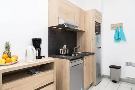Résidence Odalys Valentin Plage ***, Studio Cabine 4 Personnes Vue Mer - Photo 16