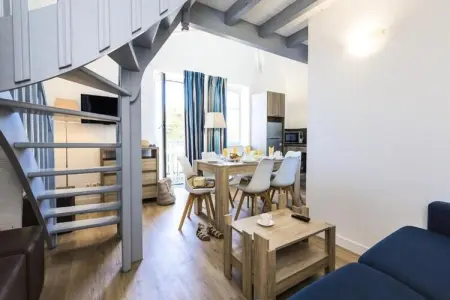 Résidence Odalys Valentin Plage ***, 2 Piטces Cabine 6 Personnes Vue Parc - Photo 14
