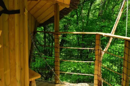 Parc de la Belle, Cabane de la Canopיe 3 personnes - Photo 13