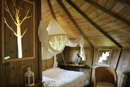 Parc de la Belle, Cabane de la Canopיe 3 personnes - Photo 15