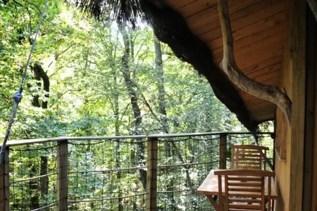 Parc de la Belle, Cabane de la Canopיe 3 personnes - Photo 17