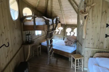 Parc de la Belle, Cabanes familiales des Capucins 5 personnes - Photo 14