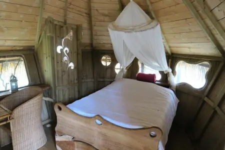 Parc de la Belle, Cabanes familiales des Capucins 5 personnes - Photo 15
