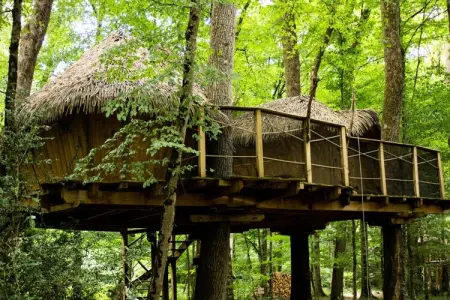 Parc de la Belle, Cabanes familiales des Capucins 5 personnes - Photo 20