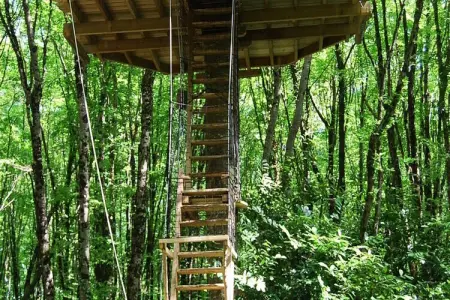 Parc de la Belle, Cabane de la Hulotte 2 personnes - Photo 12