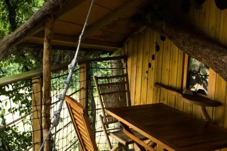 Parc de la Belle, Cabane des Robinsons 2 personnes - Photo 12