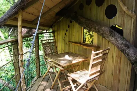 Parc de la Belle, Cabane des Robinsons 2 personnes - Photo 15