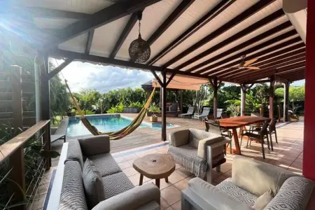 Villa La D&eacute;sirade, Villa à Saint-François avec Piscine Privée - Photo 2