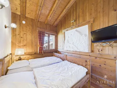 Appartement skis aux pieds 160m² pour 14 pers, 5 ch, parking, cheminée, WiFi - Photo 21
