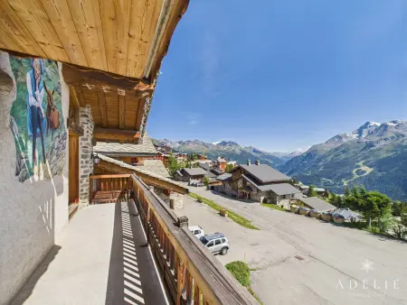 Appartement skis aux pieds 160m² pour 14 pers, 5 ch, parking, cheminée, WiFi - Photo 24