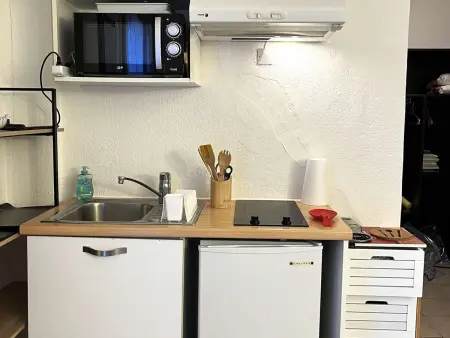Studio climatisé avec piscine et parking à Saint-Florent - Photo 6