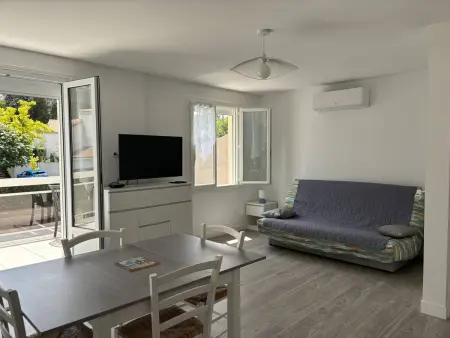 Saint-Palais : T2 3 étoiles, proche plage, terrasse sud, parking, clim et Wifi - Photo 4