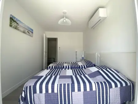Saint-Palais : T2 3 étoiles, proche plage, terrasse sud, parking, clim et Wifi - Photo 5