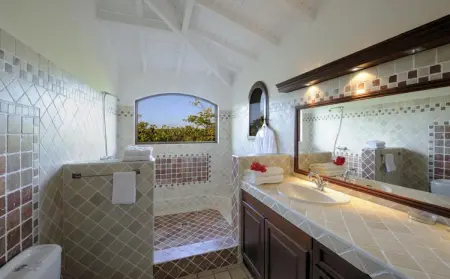 Villa spacieuse avec vue sur la mer à Saint Martin + piscine privée. - Photo 30