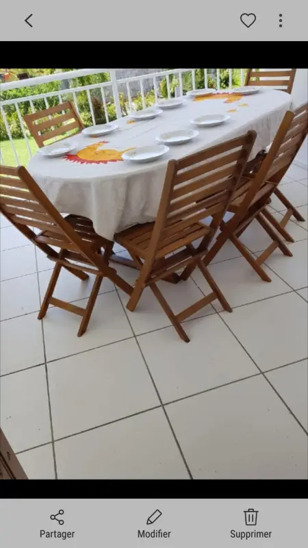 Appartement charmant à Petit-Canal, Appartement 6 personnes à Petit Canal - Photo 5