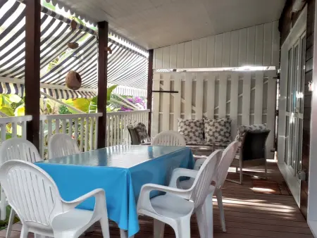 Bungalow accueillant à Bouillante avec climatisation et terrasse - Photo 6