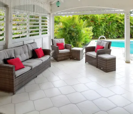Studio cosy à Sainte Rose 19 m² avec piscine partagée - Photo 9