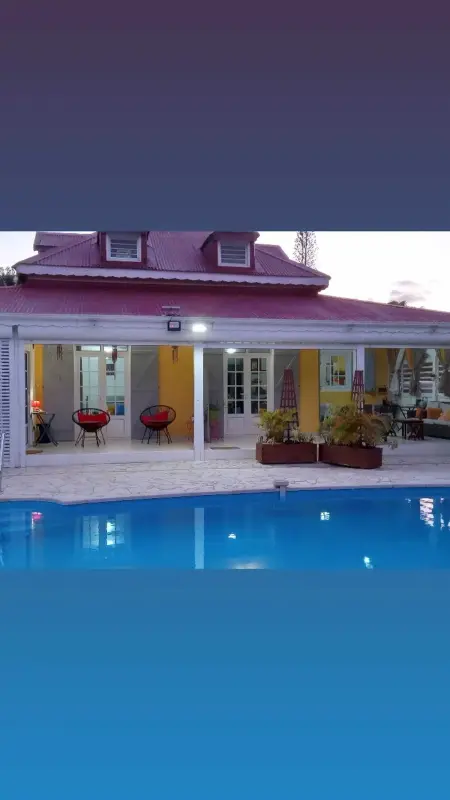 Studio cosy à Sainte Rose 19 m² avec piscine partagée - Photo 18