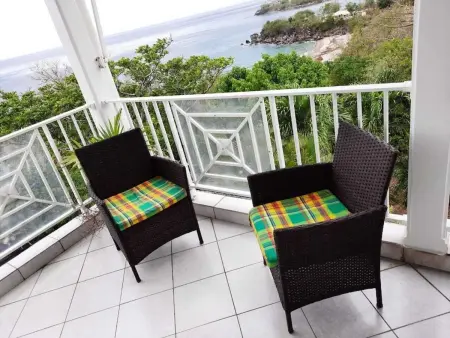 Maison accueillante avec vue sur la mer à Deshaies + Terrasse - Photo 14
