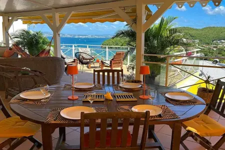 Maison de Charme Les Trois-Îlets, Vue Mer, Maison 6 personnes à Les Trois Îlets - Photo 5
