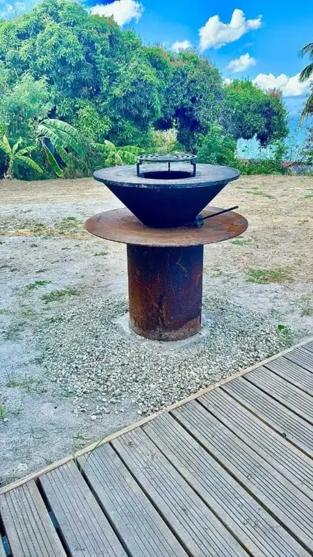 Villa élégante avec vue sur mer et montagne au Carbet - Photo 13