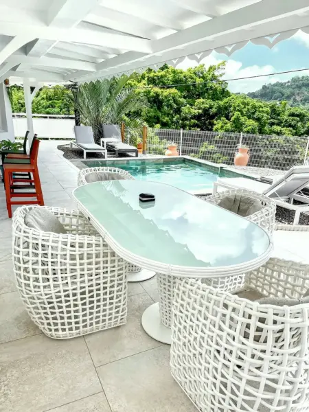 Villa spacieuse Le François + piscine, Villa 4 personnes à Le François - Photo 28