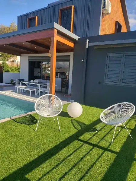 Villa élégante avec piscine privée à Saint Paul + Vue sur la mer - Photo 11