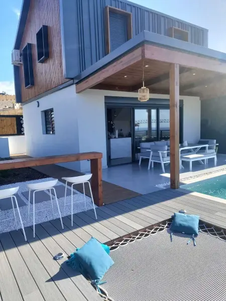Villa élégante avec piscine privée à Saint Paul + Vue sur la mer - Photo 17