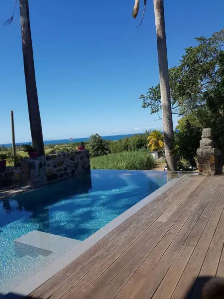 Villa avec piscine et vue sur la mer - Sainte Rose - Photo 2