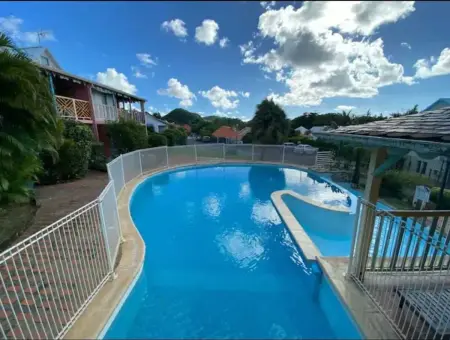 Studio agréable à Sainte-Anne de 30 m² avec piscine partagée - Photo 1
