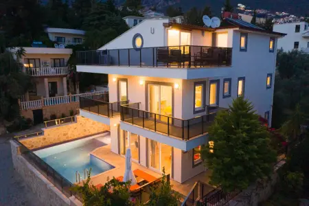 Villa moderne à Kalkan avec piscine privée et vue sur mer. - Photo 7