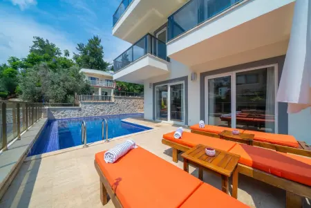 Villa moderne à Kalkan avec piscine privée et vue sur mer. - Photo 25