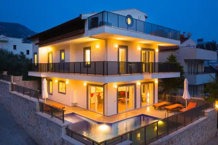Villa moderne à Kalkan avec piscine privée et vue sur mer. - Photo 26