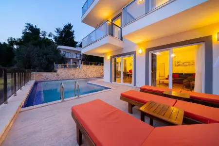 Villa moderne à Kalkan avec piscine privée et vue sur mer. - Photo 28