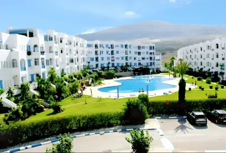 Appartement lumineux à Marina Smir, vue mer et piscine partagée - Photo 41