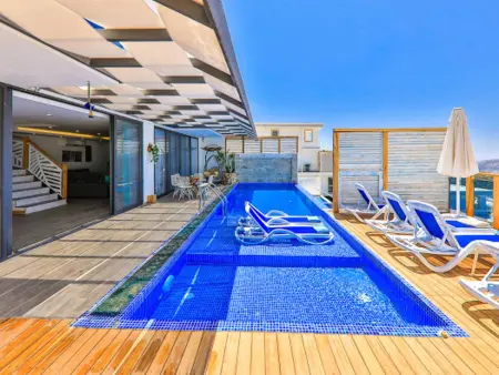 Villa élégante à Kaş avec piscine, Villa 14 personnes à Kaş - Photo 33