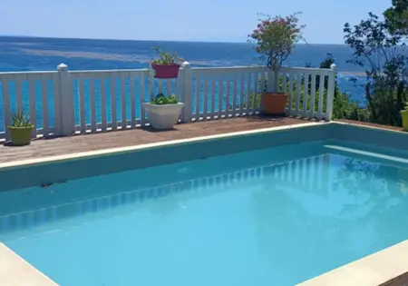 Villa spacieuse avec piscine au Gosier - Vue sur mer - Photo 9