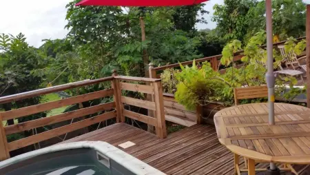 Maison confortable Le Moule Jacuzzi, Maison 5 personnes à Le Moule - Photo 8