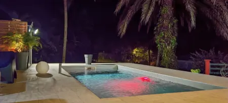 Maison spacieuse avec jacuzzi et vue sur la mer à Sainte-Rose - Photo 26