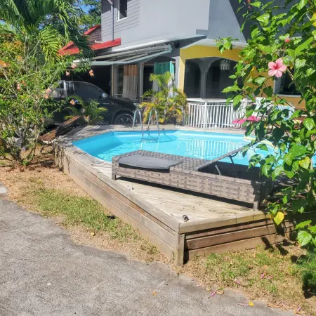 Studio Intime à Le Gosier avec piscine et jacuzzi - 25m² - Photo 5