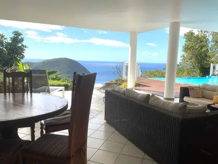 Belle villa avec piscine à Caféière, Villa 4 personnes à Caféière, Deshaies - Photo 2