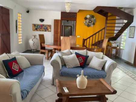 Belle villa avec piscine à Caféière, Villa 4 personnes à Caféière, Deshaies - Photo 3