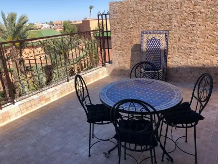 Triplex charmant à Annakhil, Marrakech avec piscine partagée - Photo 4